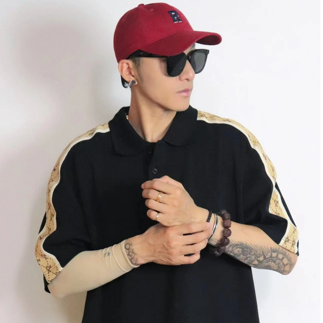 【清仓】复古高级感老花夹克男潮牌情侣装休闲上衣