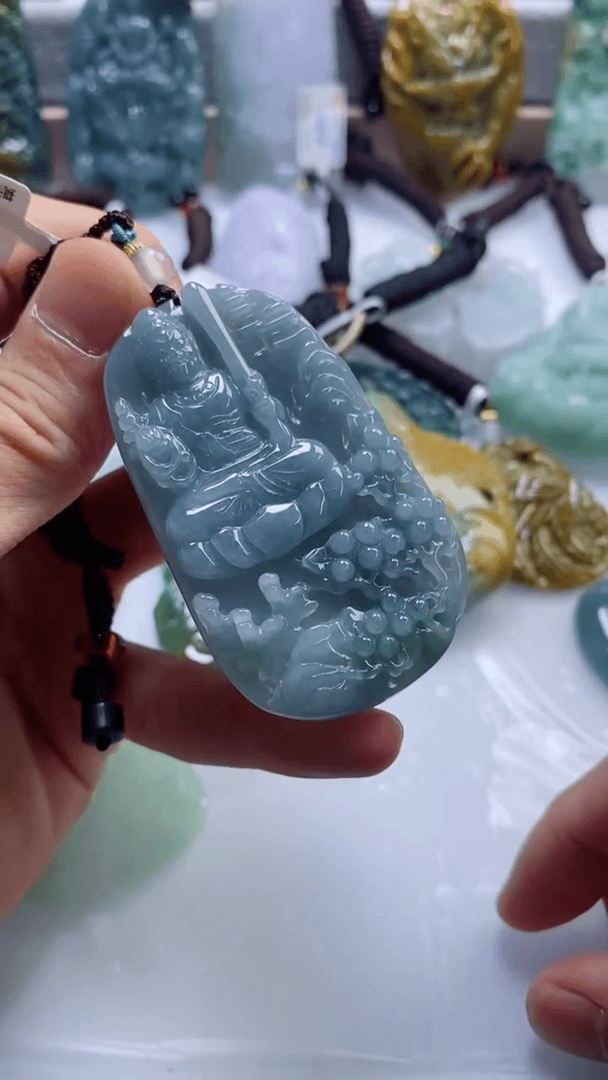 【闪购商品】翡翠挂件未镶嵌