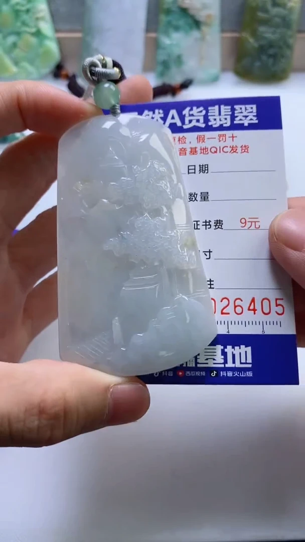 【闪购商品】翡翠挂件未镶嵌