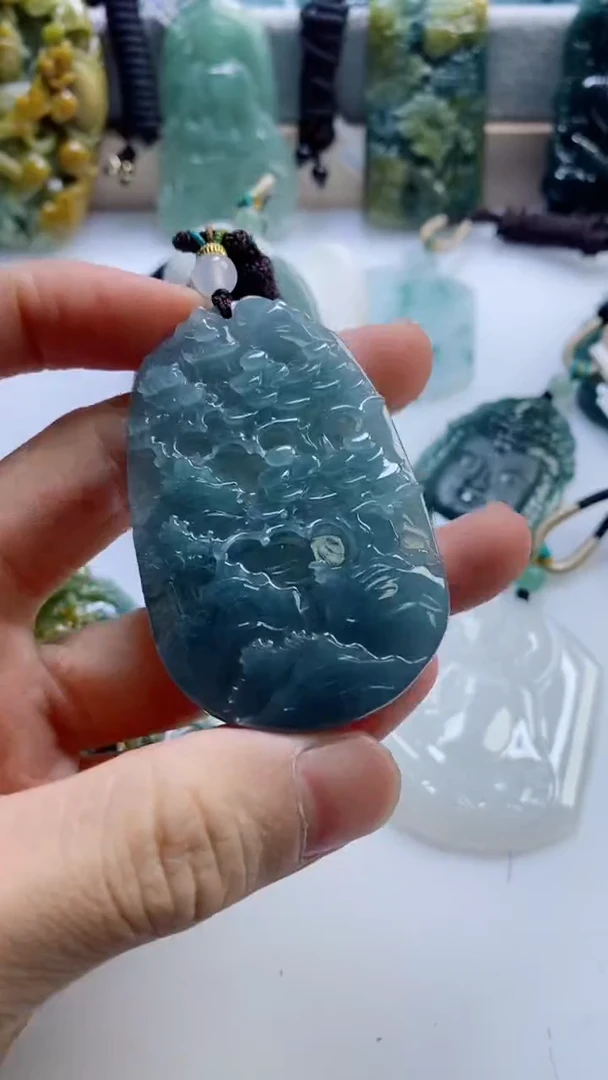 【闪购商品】翡翠挂件未镶嵌