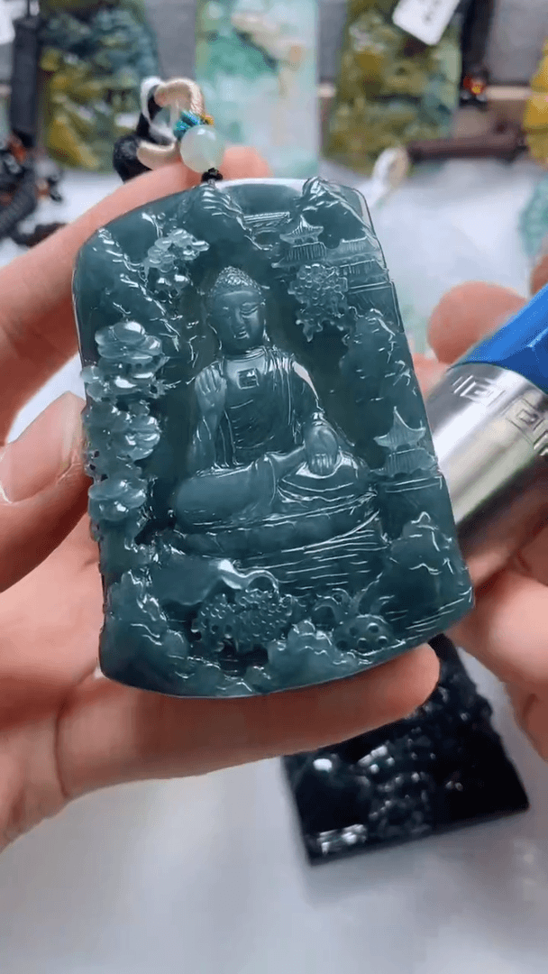 【闪购商品】翡翠挂件未镶嵌