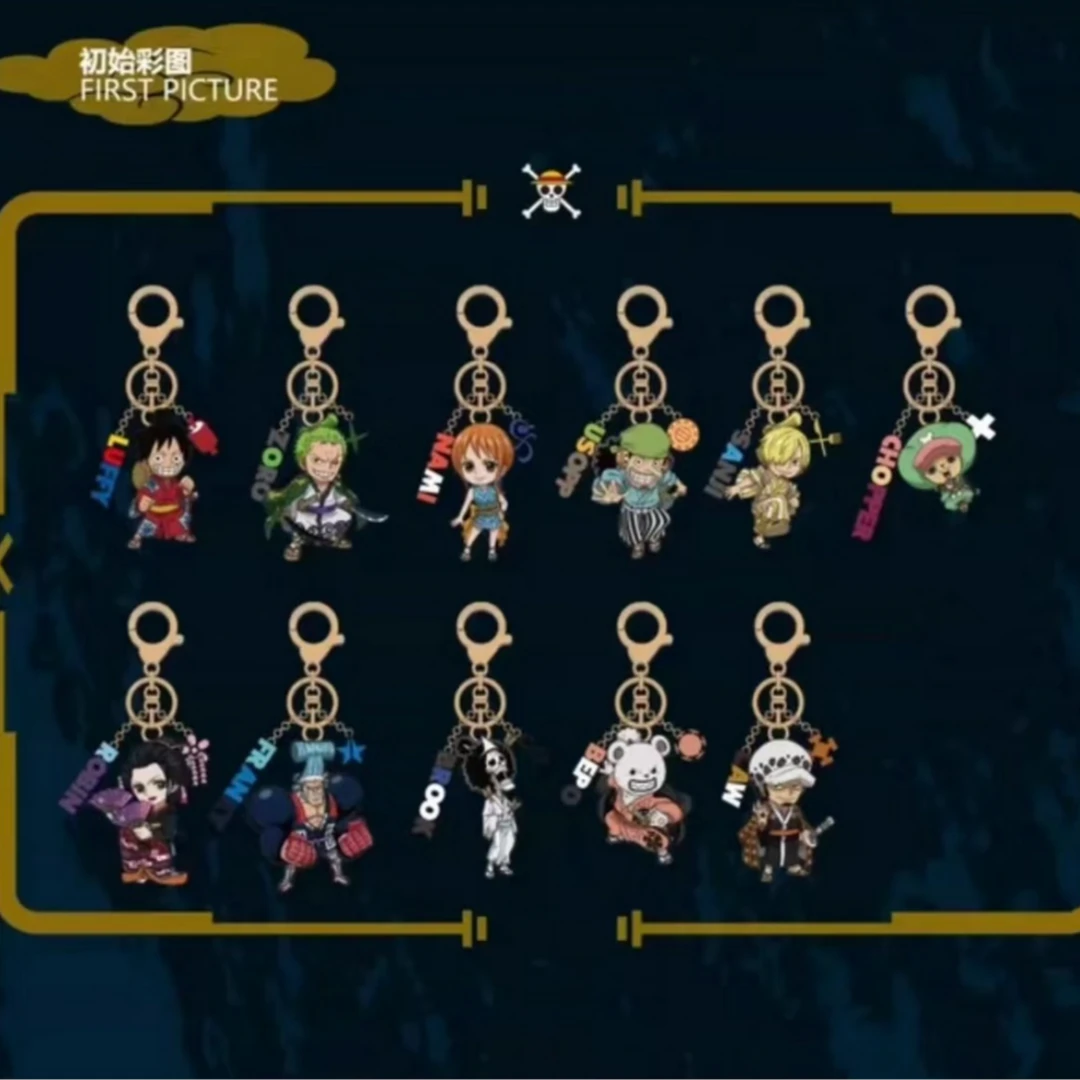 【下单默认直播代拆】航海王和之国金属钥匙扣正版盲盒