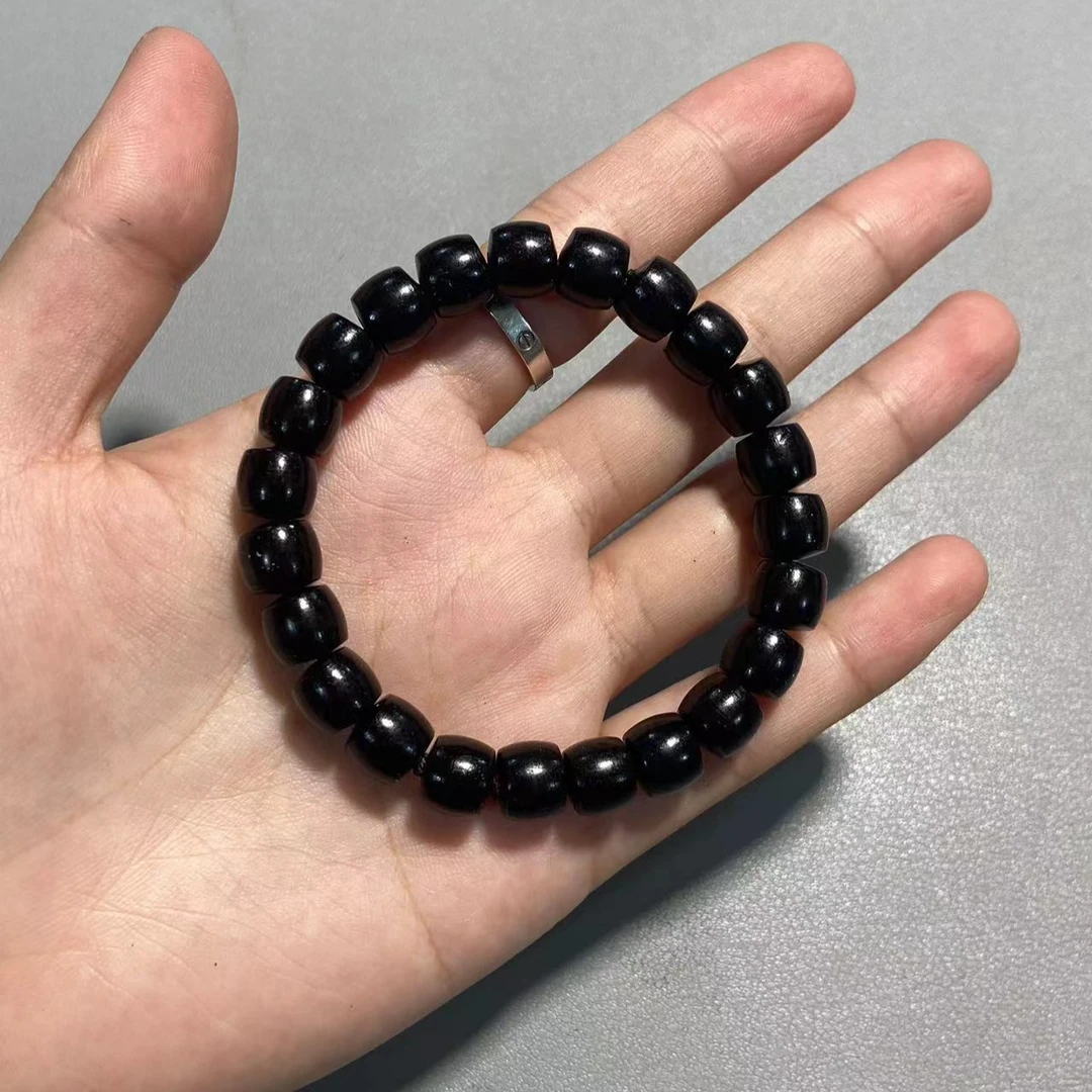 W681黑檀木直切卡0.9单圈手串