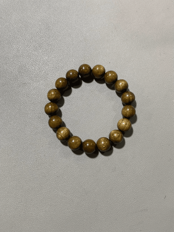 W373金丝楠木 乌金底 1.2单圈小手串.