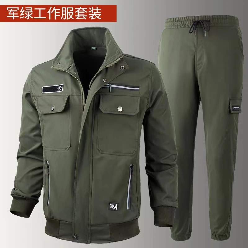 636春夏薄款防水耐磨耐刮汽修工地户外休闲运动男女同款工作服套