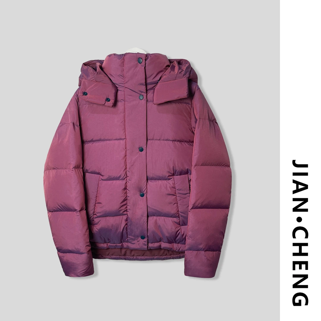 【简柽】  五格泡芙短款羽绒服  D312-A66-1022