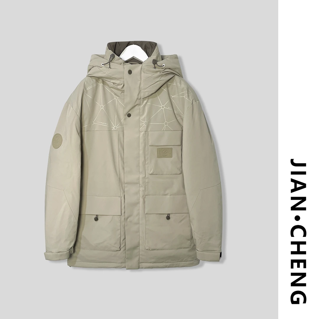 【简柽】  男新国标羽绒服  D312-A66-2725
