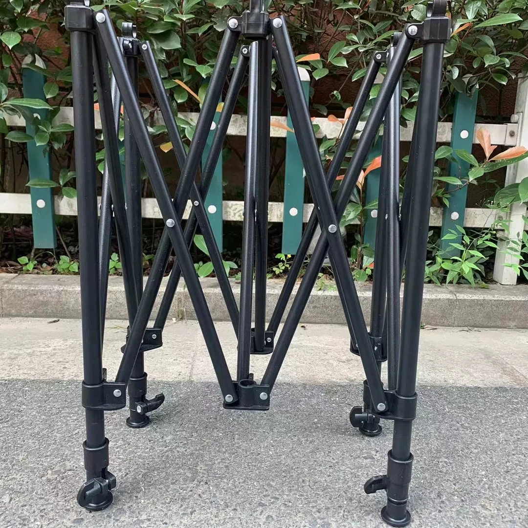 户外折叠桌腿野餐桌蛋卷桌伸缩脚架配件露营车桌面板支架露营桌脚