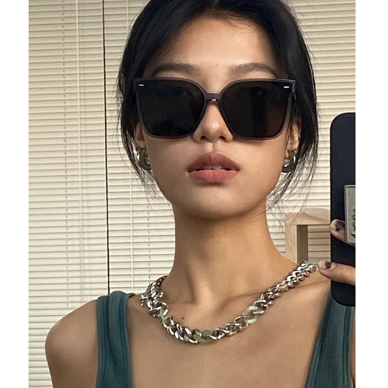 2023新款男女同款太阳镜-明星网红墨镜-婉14复古街拍