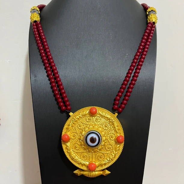 藏族饰品挂件藏式配饰藏族首饰藏装项链