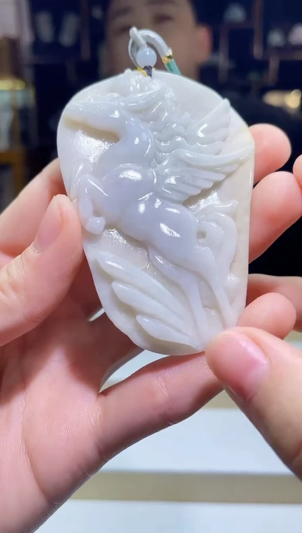 【闪购商品】翡翠吊坠(不含链)未镶嵌天然A货翡翠B197