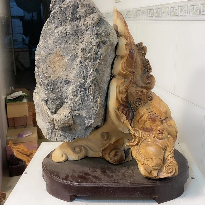 【闪购商品】崖柏根雕阜****轩