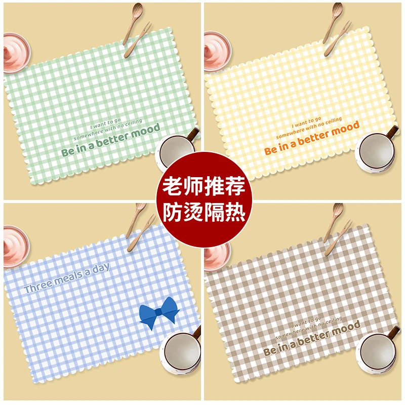 小学生餐垫儿童专用午餐布餐桌垫可折叠防水隔热一年级餐布垫防烫