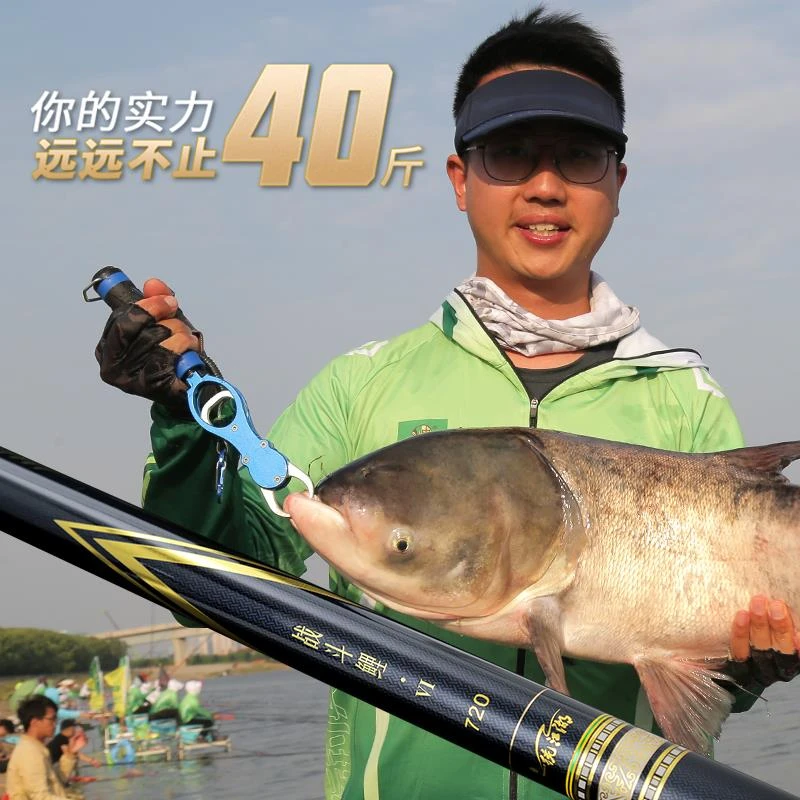 中逵战斗鲤6代鱼竿手竿超轻超硬十大品牌手杆大物鲢鳙鱼杆台钓竿