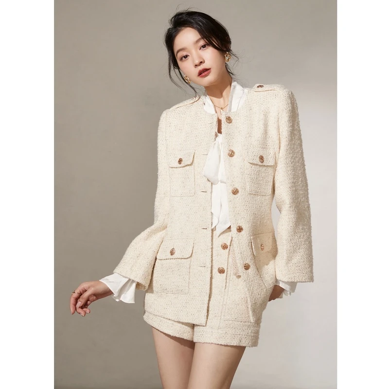 ANNASPEAK轻奢气质西装外套时髦女A0017A0027A0035A0042A22XJ06