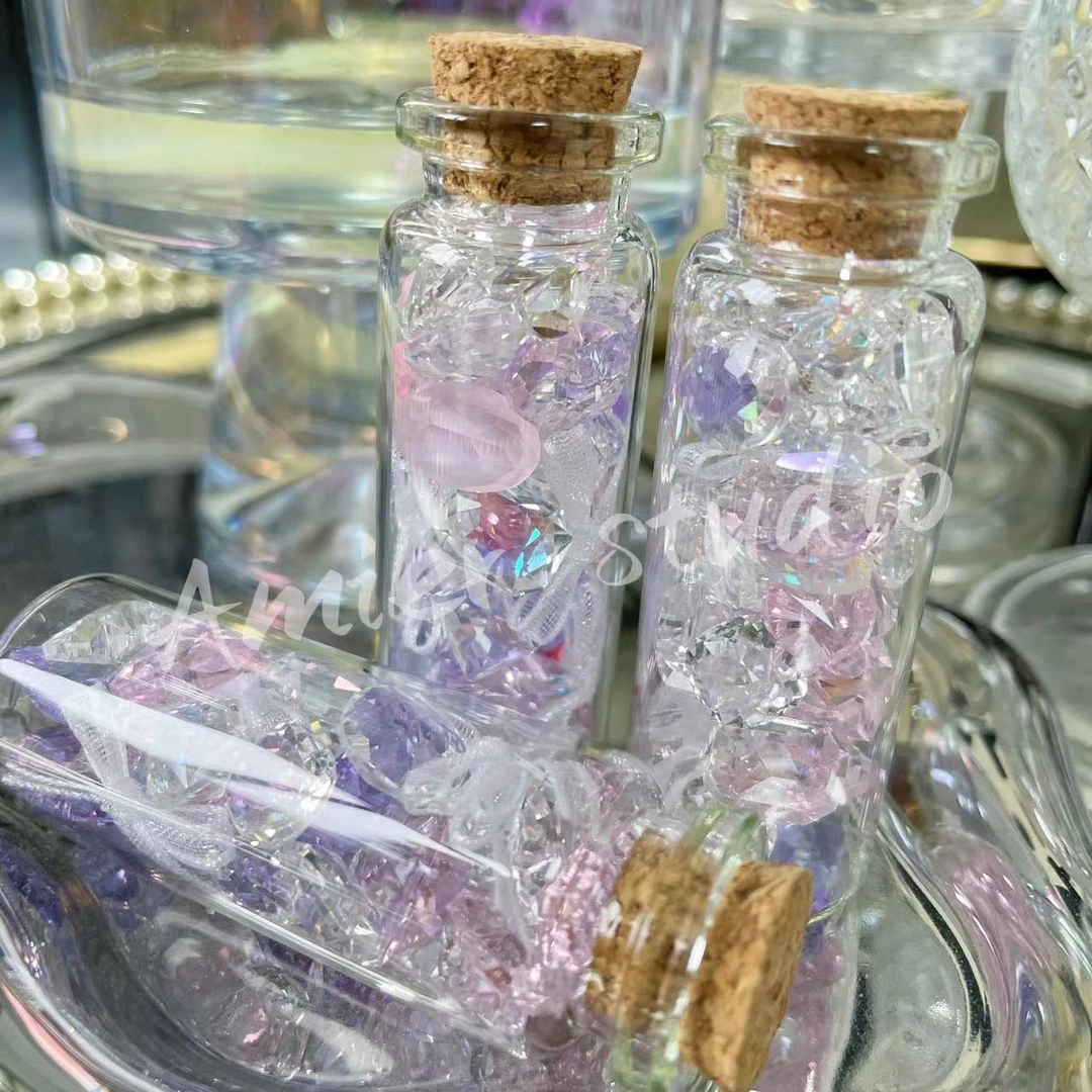【碎石星星/瘦瘦水晶单款链接】碎钻甲油胶套装冰透精品高货美甲钻