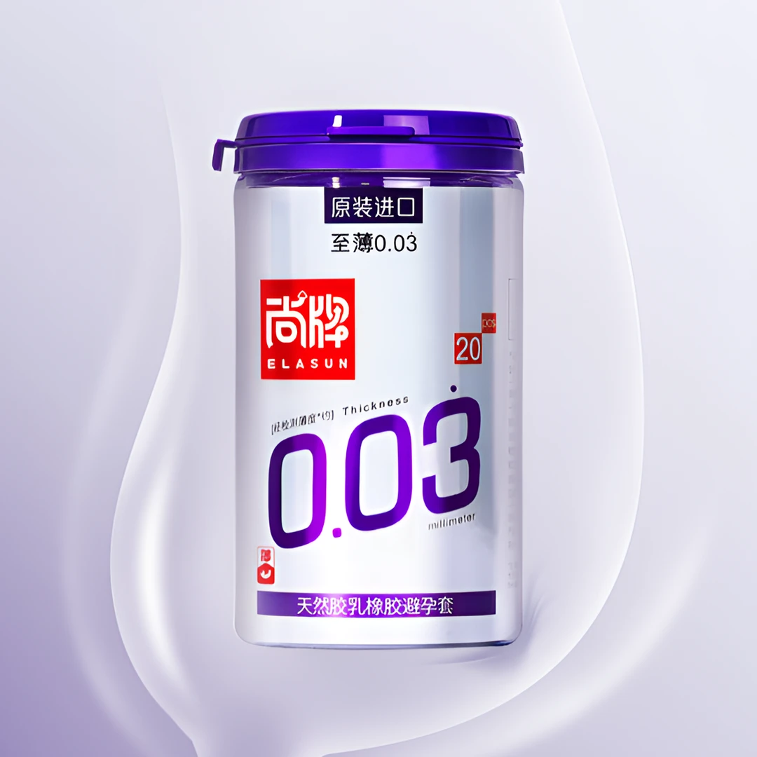 尚牌原装进口至薄超薄003玻尿酸成人安全套天然胶乳橡胶避孕套夫妻情调用品男用情趣套byt避孕套官方正品