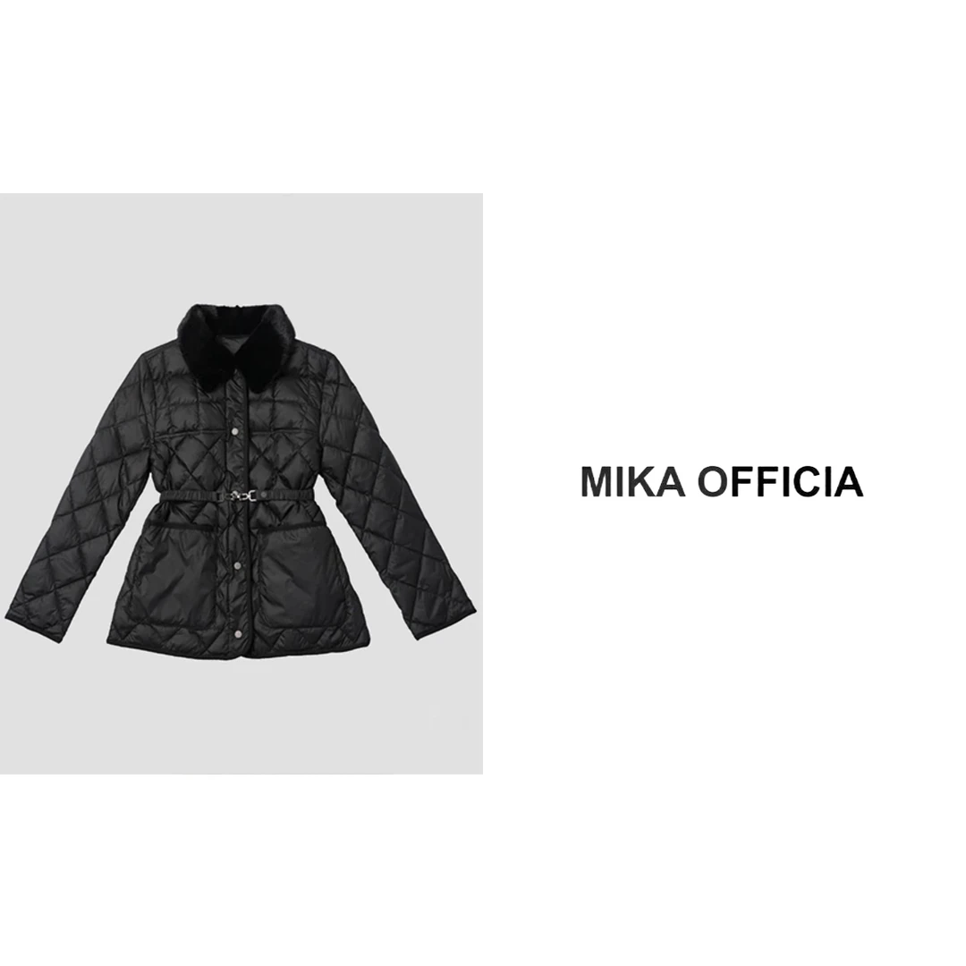 94.【米卡私服 】水貂毛鹅绒服保暖秋冬