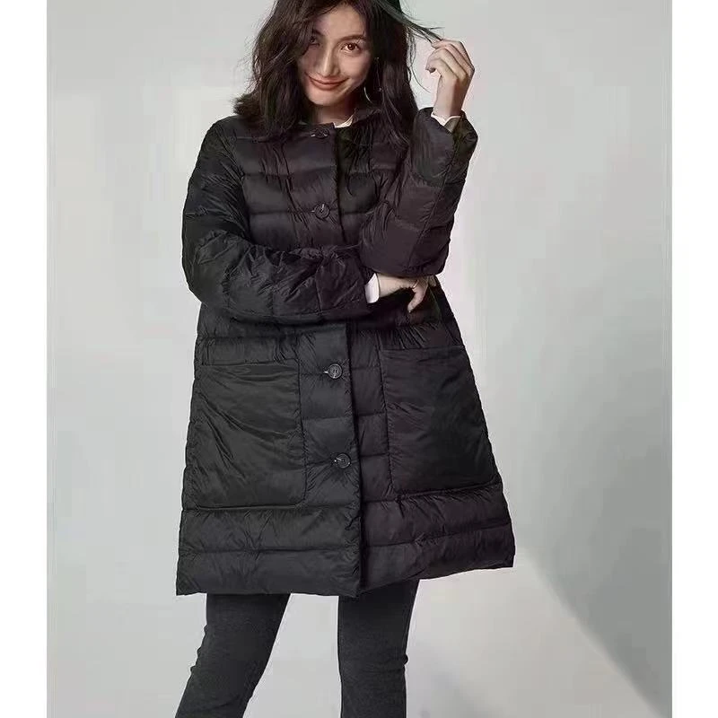 常规款中长羽绒服 不是厚款A188