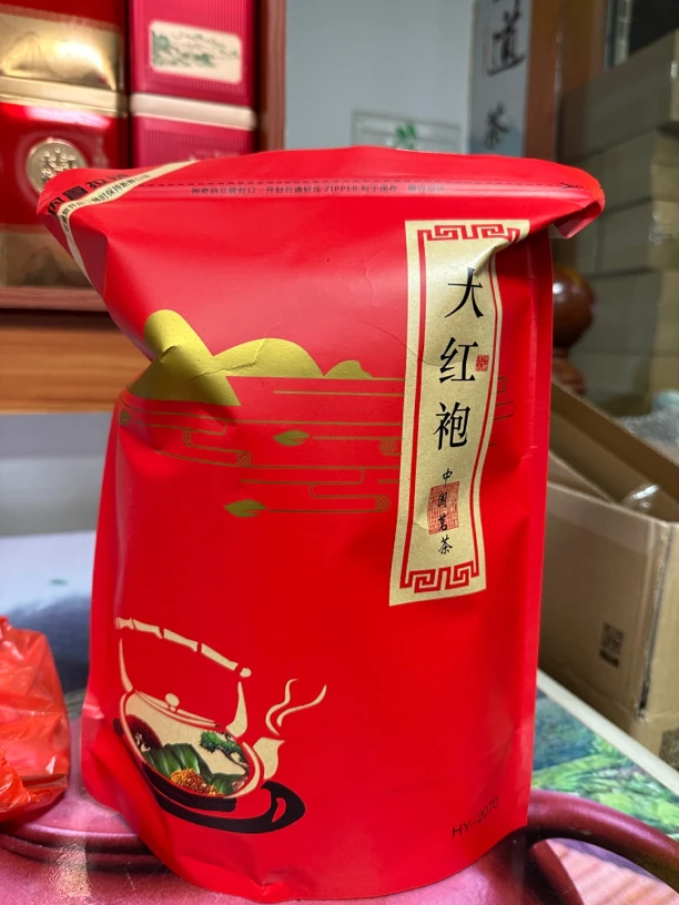 岩茶大红袍 碳培型 袋装 500g一袋 108三斤 包装随机