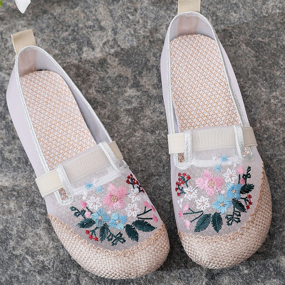 百搭女透气网面超轻薄女鞋子新款2025爆款网红鞋子女夏季薄款透气