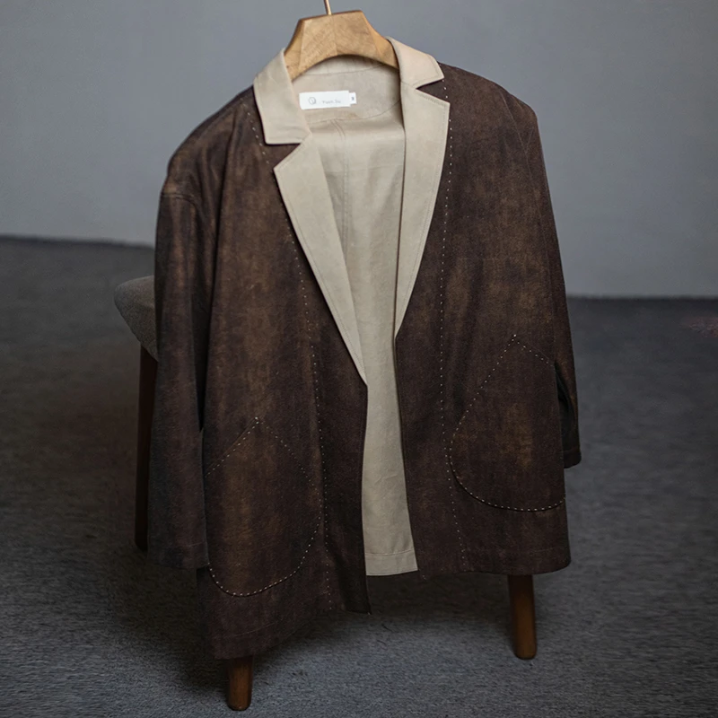 原创女装文艺复古风设计师款