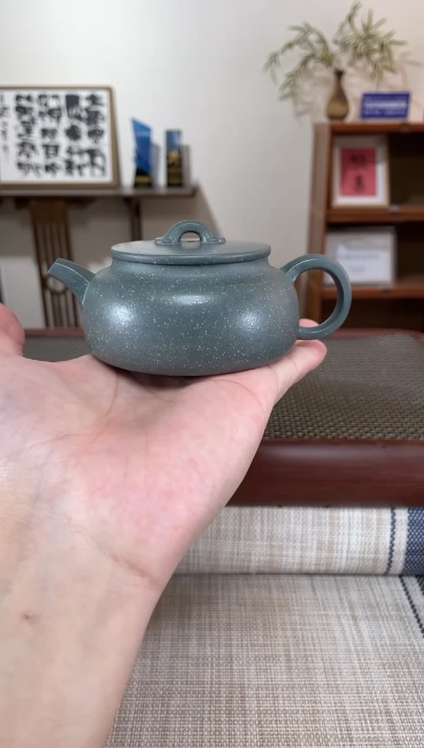 【闪购商品】紫砂茶壶泥料世家雪花绿泥清欣