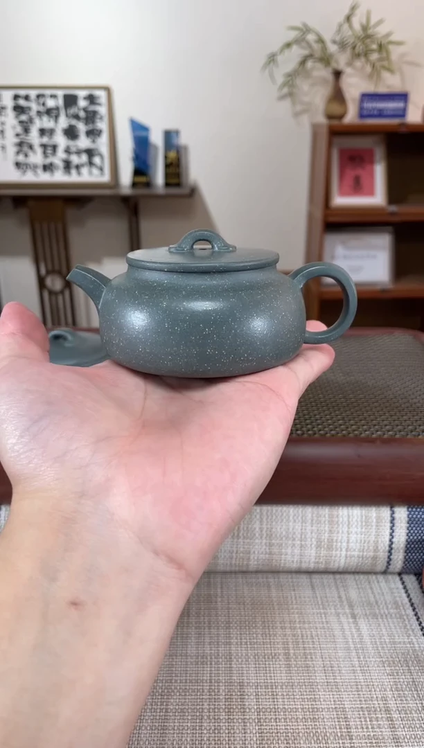 【闪购商品】紫砂茶壶泥料世家雪花绿泥清欣