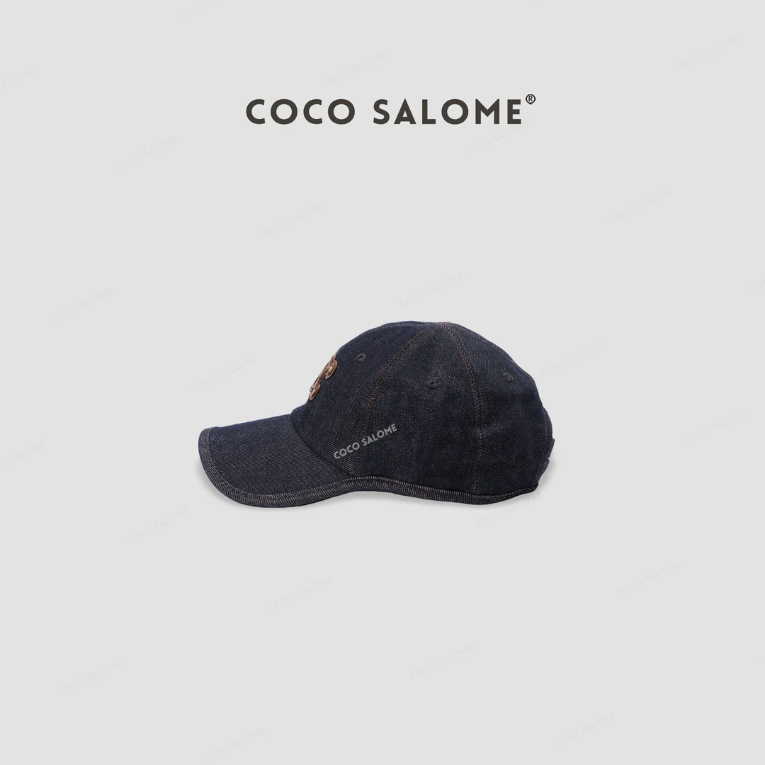 COCO SALOME【潮牌牛仔】高奢设计师定制款棒球帽mc0108
