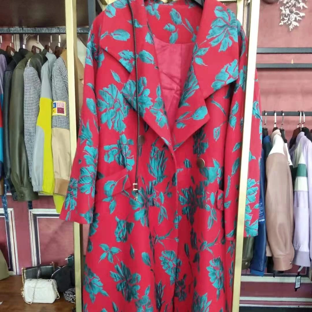 卡威乔士女款风衣外套ZJ 43025