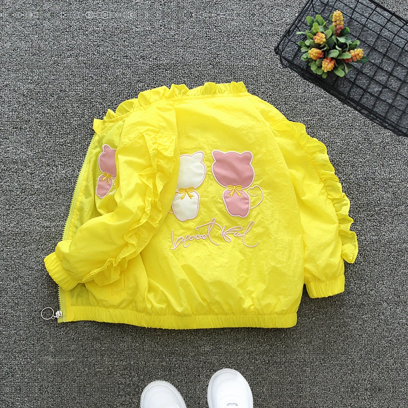 女童棒球服开衫2025春秋薄款外套春秋款童装中大儿童宝宝洋气夹克