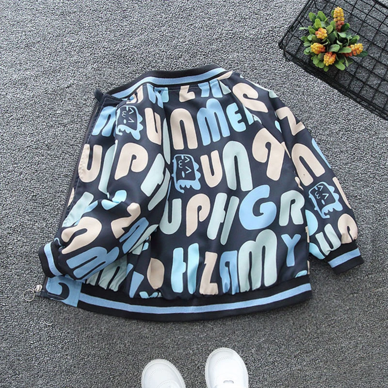 男女童外套2023春季新品时尚中大童上衣外套儿童时髦童装女孩ins