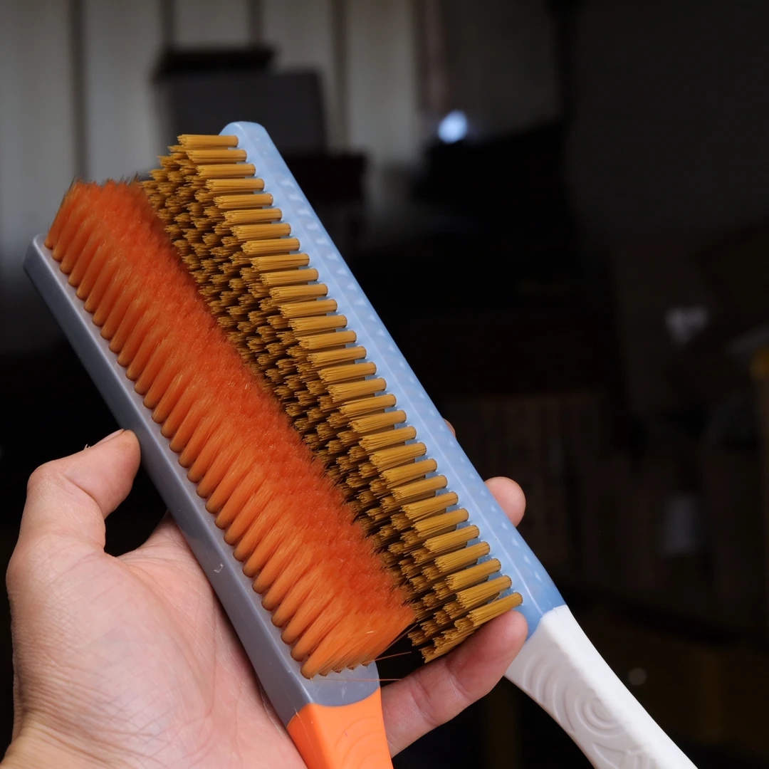 软硬结合打底刷灰核桃金刚可用超长款耐用刷子套装文玩核桃刷子