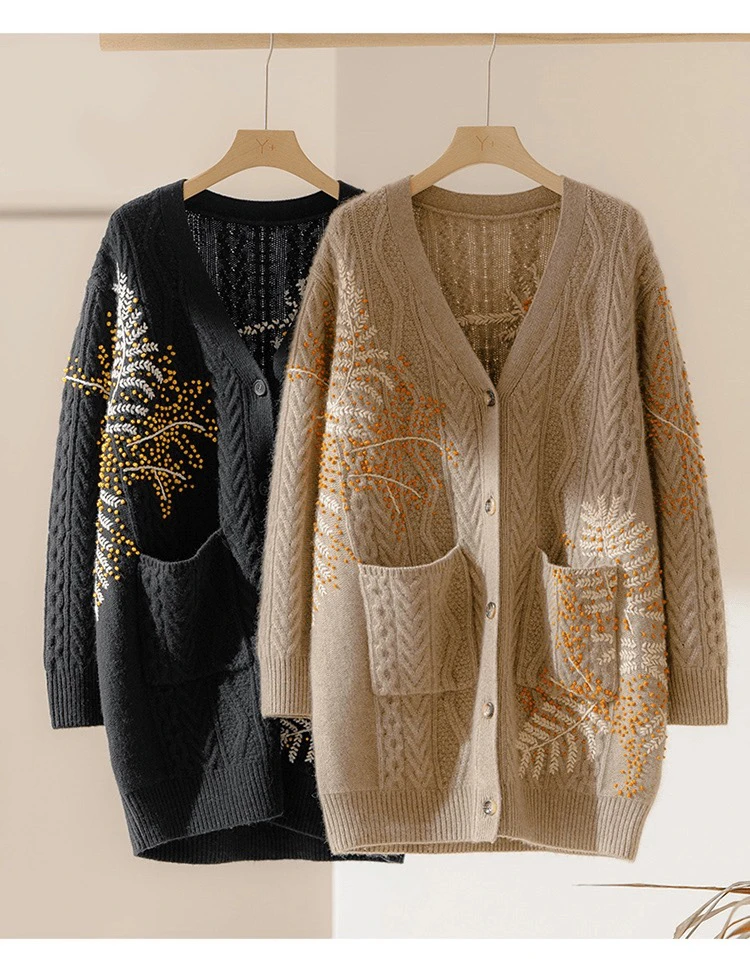 孤品高端山 羊绒男女针织衫