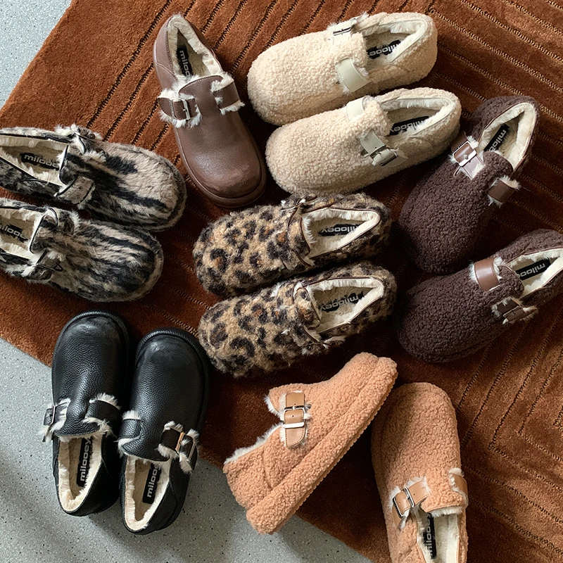 迷失麋鹿【厚底泡芙松果鞋】 设计师原创 厚底鞋