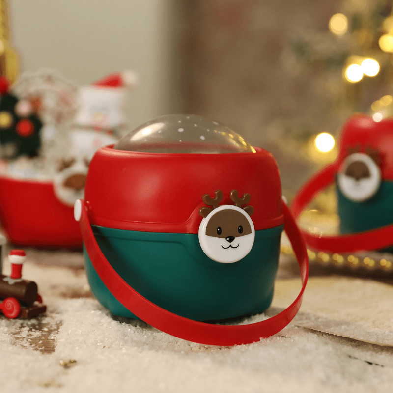 圣诞节平安夜苹果盒圣诞麋鹿手提礼品盒平安果苹果礼盒包装时尚