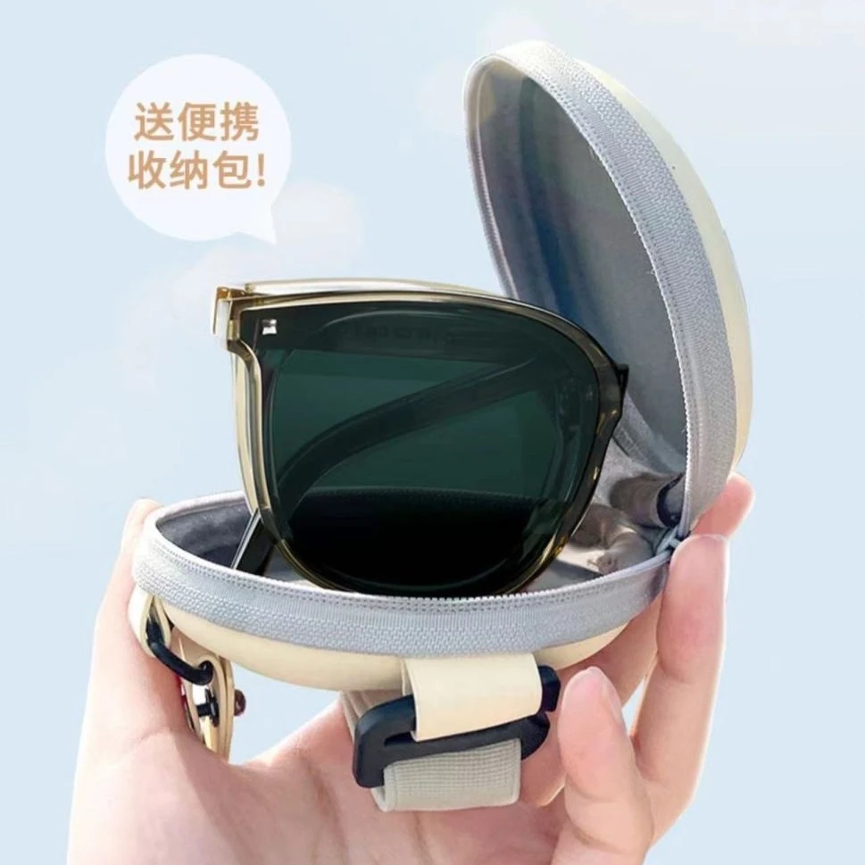 超矩【可折叠墨镜】时尚夏季太阳镜遮阳防紫外线偏光优雅网红女款