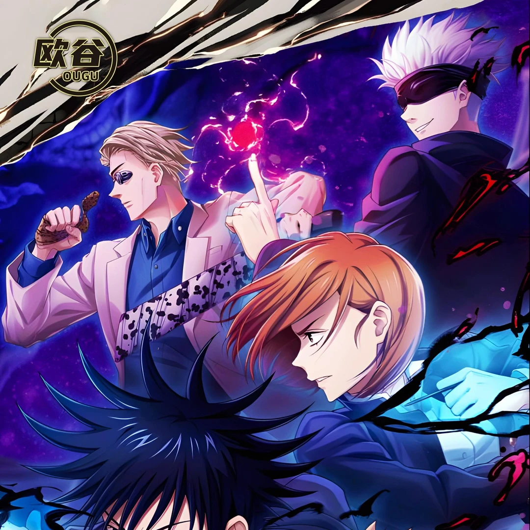 （拆包）欧谷《咒术回战》二弹吧唧二创 收藏盲盒