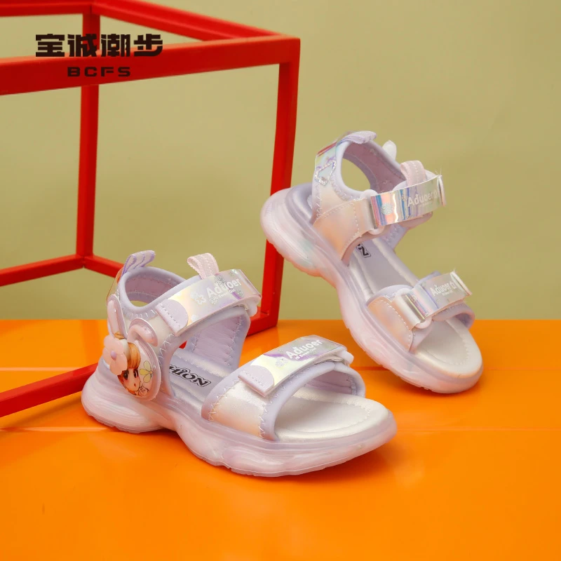 女童凉鞋夏季DTDB358宝诚潮步26-36运动休闲时尚儿童软底轻便防滑