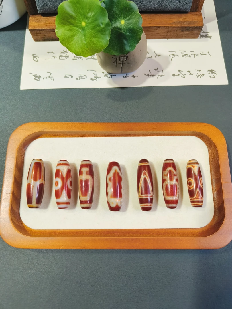 50尺措银红肉玛瑙珠珠 裸珠