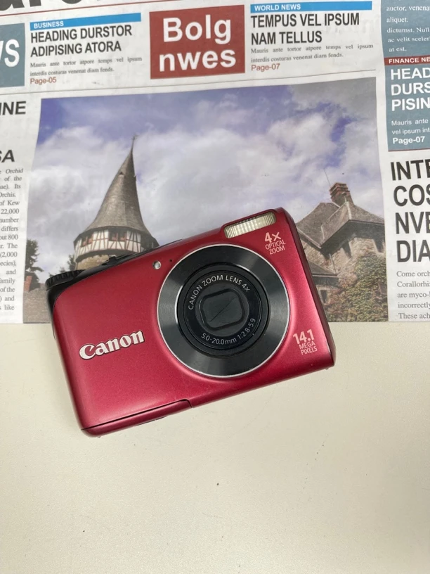 9新 Canon/佳能 a2200，冷白清透ccd相机