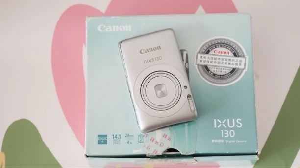 9新 Canon/佳能 ixus130，网红爆款ccd相机，机皇