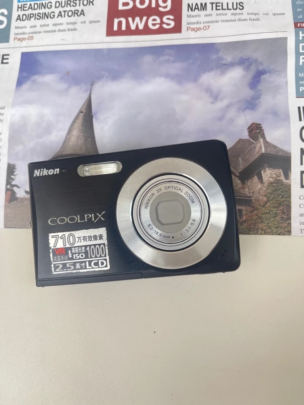 9新 Nikon/尼康 s200，网红爆款ccd相机
