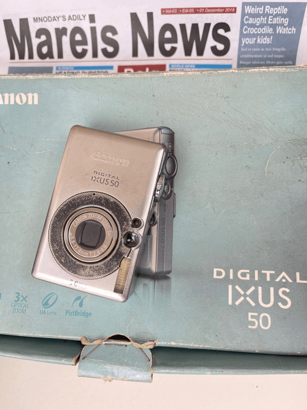 9新 Canon/佳能 ixus50，复古冷白ccd相机