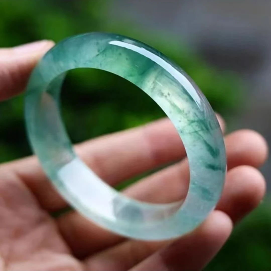 精美时尚手工冰透飘花正圈高档女款旺夫手串