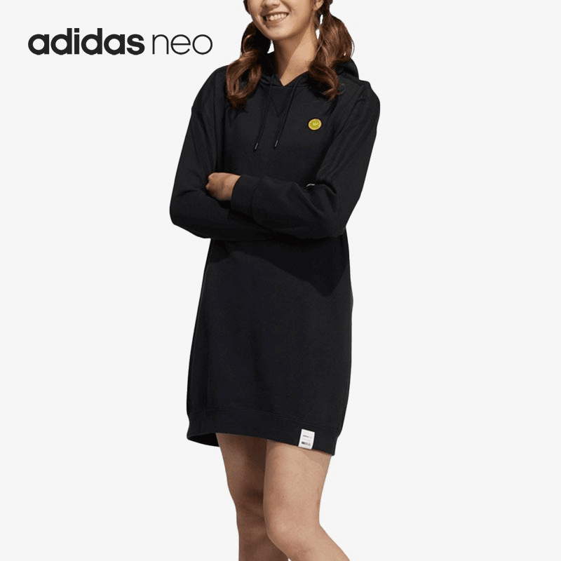 Adidas/阿迪达斯 Neo 新款女子时尚透气宽松运动休闲连衣裙H45529