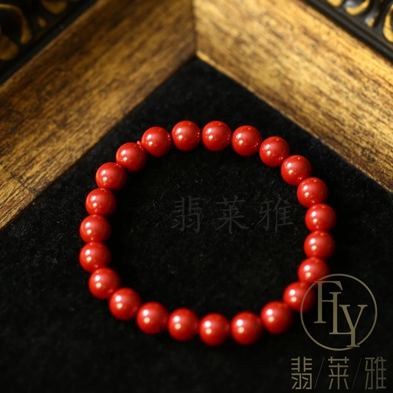 翡莱雅 国风设计师简约气质小众手工砂砂手链-3756