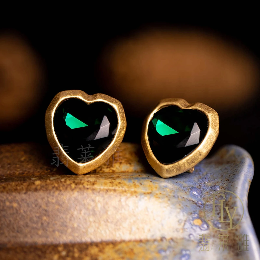 中古vintage《跳动的脉搏》耳环JB-7614