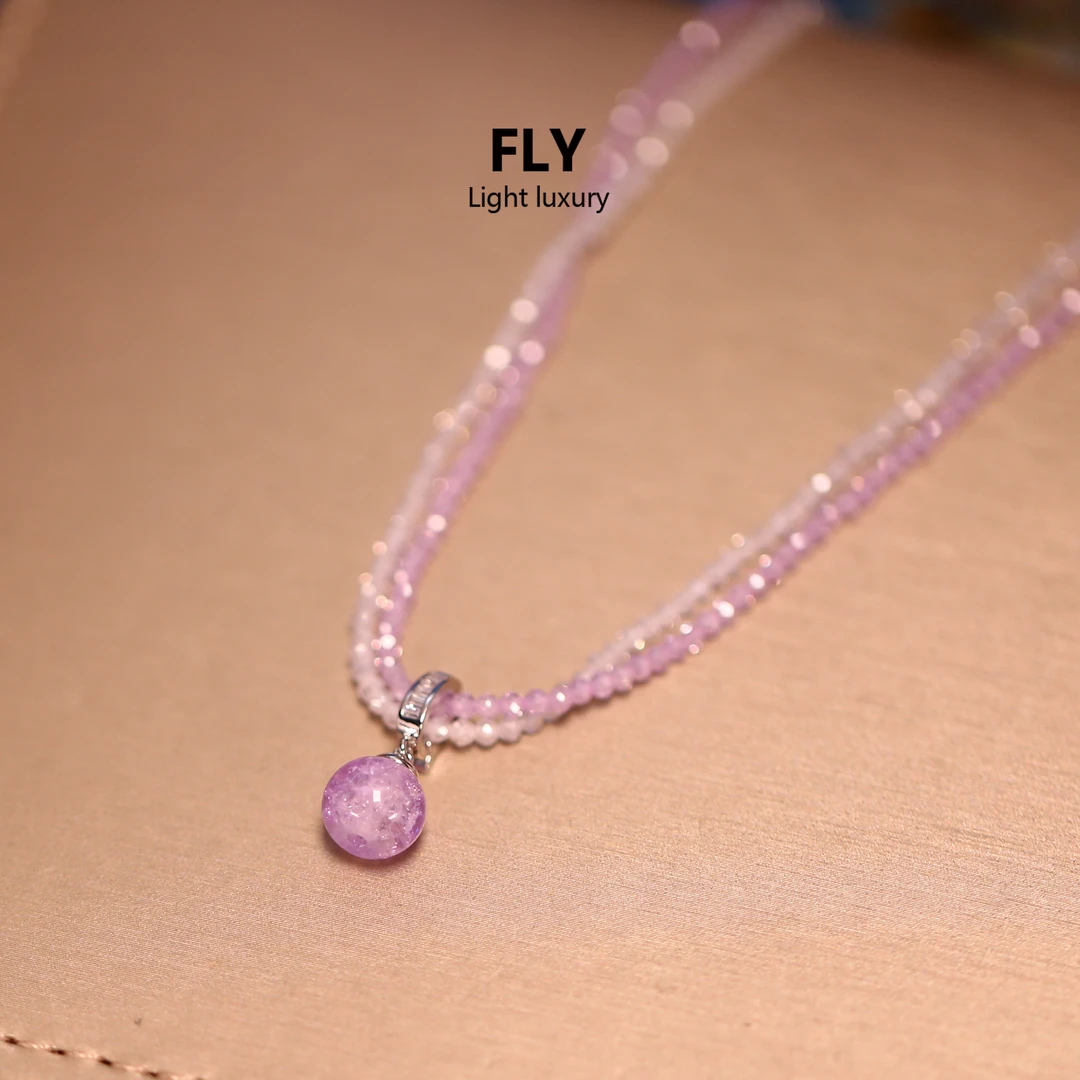 铜合金项链 [跟着大师学配色之贵妇人】设计师时尚项链-9558