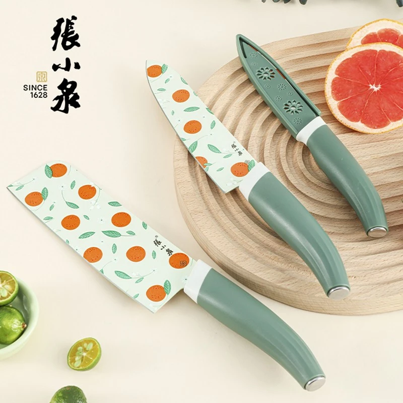 张小泉菜刀家用水果刀婴儿辅食刀具厨房切肉切菜刀切片刀宝宝辅食